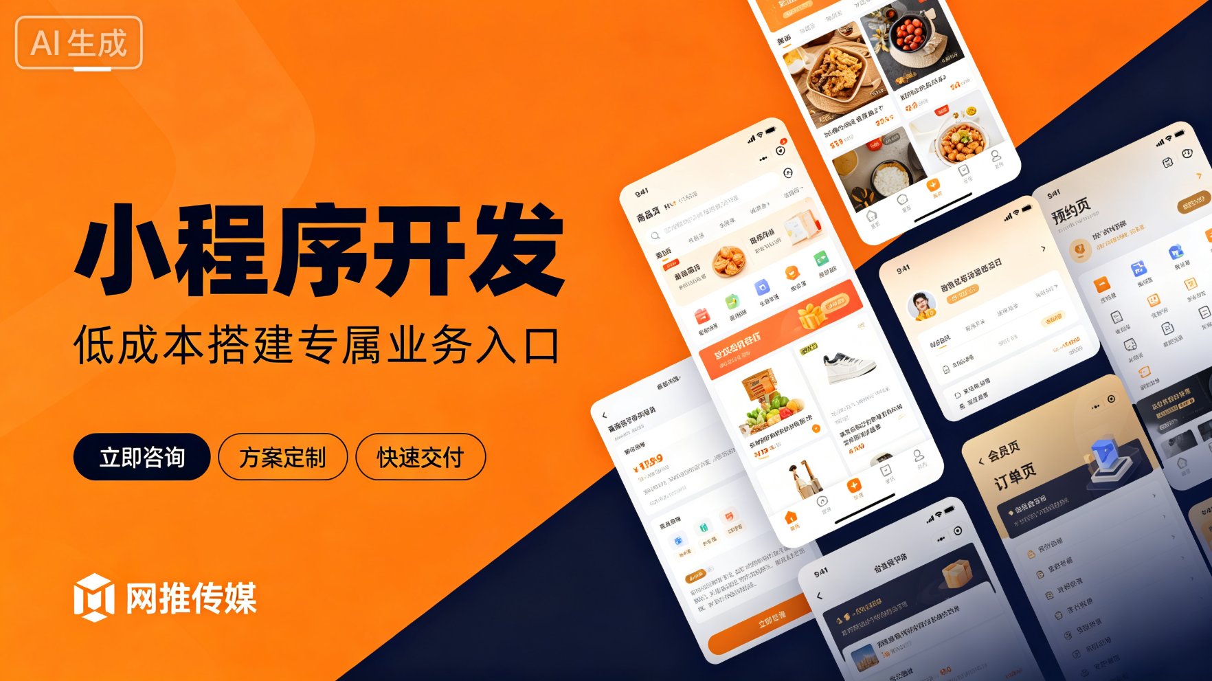 小程序开发界面示意图
